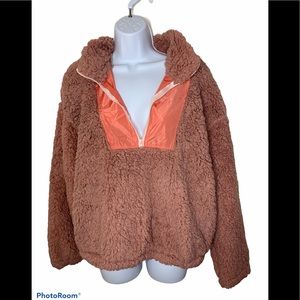 Wild Fable Sherpa Quarter Zip Pullover